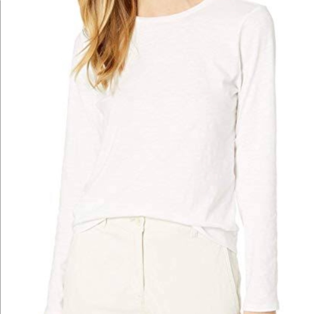 NWOT Eileen Fisher pure white top